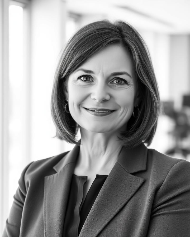 Porträtt av Christel Bäckström